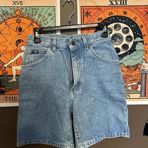 lee denim shorts